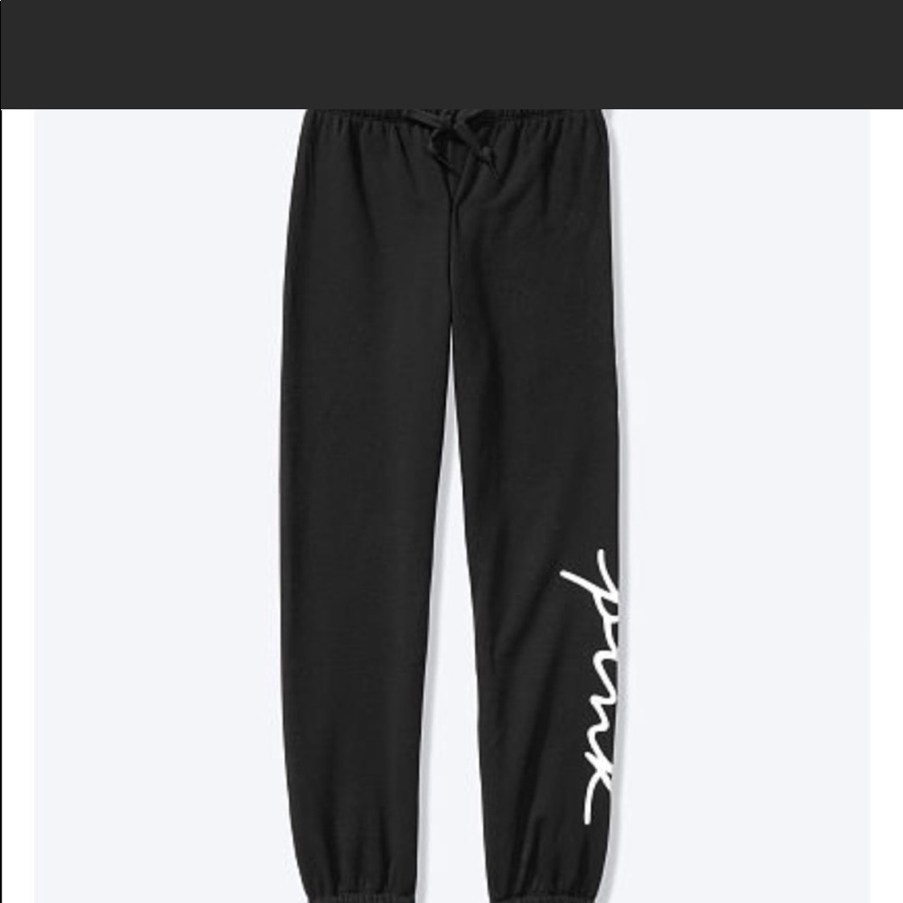 Vs pink lounge campus pullover classic pant script - Picture 6 of 11